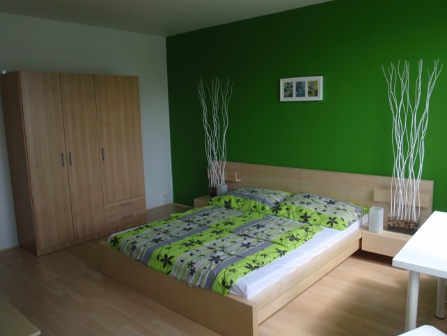 Levné ubytování v Praze - Apartmán 206 - pokoj